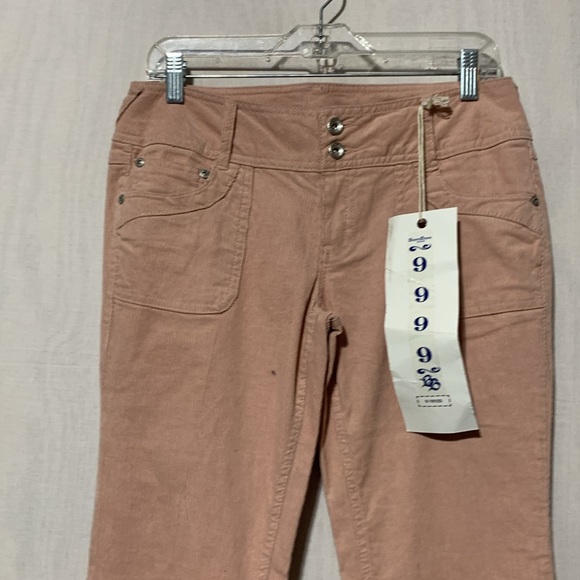 Boom Boom Jeans Light Pink Corduory Boot Cut Jeans - Picture 2 of 6